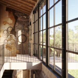 Prodaja - istarska kamena kuća u fazi renovacije, Cerovlje!