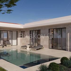 Prodaja, Istra, Želiski, zemljište, projekt za jednu ili šest vila 