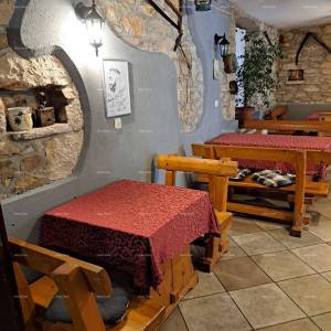 Prodaja- kuća sa konobom, velikom terasom, dva trosobna stana, dvorištem. Odlična prilika za investiranje!