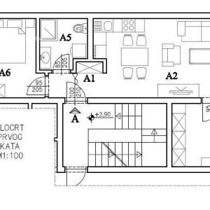 Prodaja - Moderan stan u novom privatnom stambenom kompleksu u Šijani, Pula! D-A