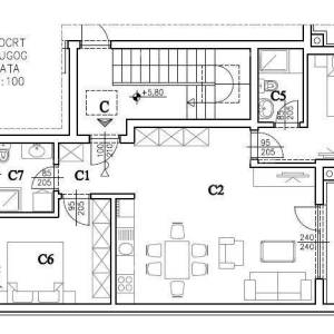 Prodaja - Moderan stan u novom privatnom stambenom kompleksu u Šijani, Pula! F-C