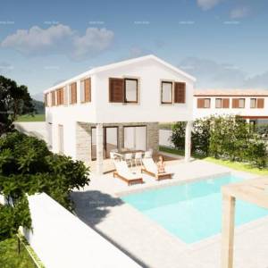 Prodaja moderne kuće s bazenom u mirnom i lijepom istarskom mjestu,  Svetvinčenat!