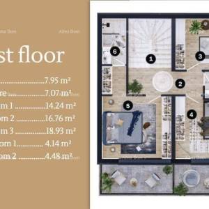 Prodaja modernih vila u predivnom stambenom naselju, Umag A4