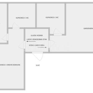 Prodaja, Novi Zagreb, dvosobni stan, investicija