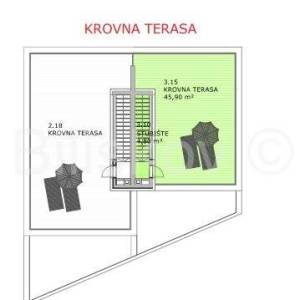 Prodaja, novogradnja, Zadar, Sukošan, 3S, prvi red do mora