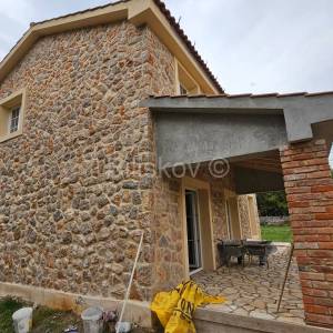 Prodaja, o. Krk, Risika, dvije prekrasne kuće, u izgradnji