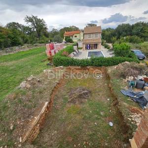 Prodaja, o. Krk, Risika, dvije prekrasne kuće, u izgradnji