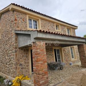 Prodaja, o. Krk, Risika, dvije prekrasne kuće, u izgradnji