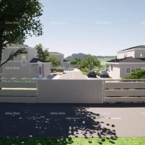 Prodaja obiteljske kuće s bazenom, roh bau,  Kuća se gradi na periferiji grada Pule.