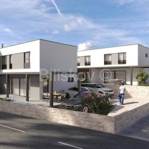 Prodaja, Pag, Mandre, dvoetažni stan, pogled na more, novogradnja