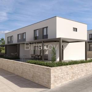 Prodaja, Pag, Mandre, dvoetažni stan, pogled na more, novogradnja