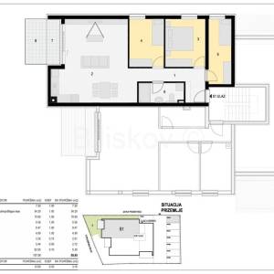 Prodaja, Pag, Mandre, novogradnja, 4s, 1.red do mora, parking