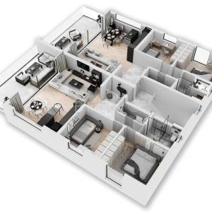 Prodaja, Pag, novogradnja, trosoban penthouse, prvi red do mora