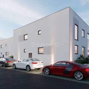 Prodaja, Pag, novogradnja, trosoban penthouse, prvi red do mora