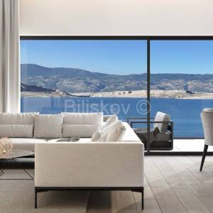 Prodaja, Pag, novogradnja, trosoban penthouse, prvi red do mora