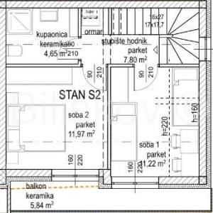 Prodaja, Retkovec, trosoban stan u novogradnji