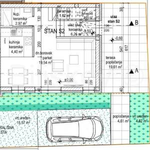Prodaja, Retkovec, trosoban stan u novogradnji