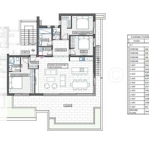 Prodaja, Rijeka, Trsat, 4soban stan 153m2, 3.kat, luksuz.novogradnja