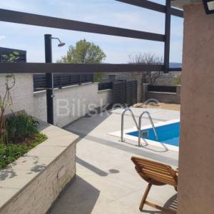 Prodaja, Rovanjska, novoizgrađena kuća s bazenom, blizina mora