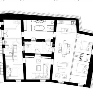 Prodaja, Šibenik, luksuzan stan na Rivi, pogled na more