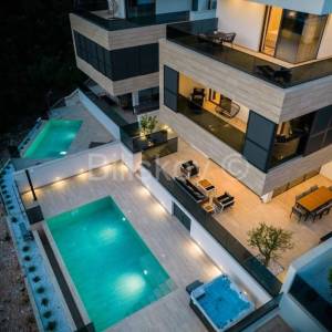 Prodaja, Slivno, Komarna, luskuzna vila s bazenom i pogledom na more