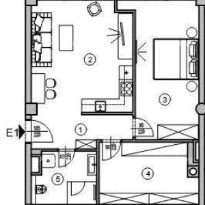 Prodaja stana u stambeno-poslovnoj zgradi, blizini centra, Pula! E1