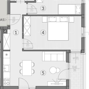 Prodaja stanova u novom modernom projektu, Pula! A5