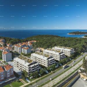 Prodaja stanova u novom stambenom projektu na eksluzivnoj lokaciji, 300 m od mora, Pula,