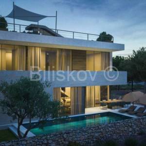 Prodaja, Sukošan, luksuzna vila, prvi red do mora, bazen