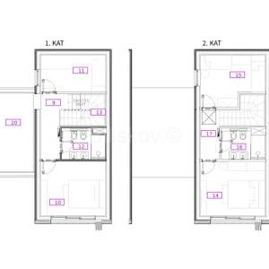 Prodaja, Turanj, šesterosobna vila u luksuznom kompleksu, blizina mora