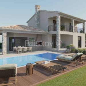 Prodaja, Višnjan, Štuti, luksuzna i moderna vila u novogradnji 