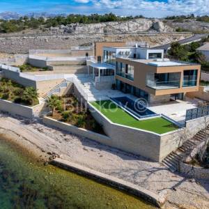 Prodaja, Zadar, luksuzna villa, bazen, prvi red do mora 