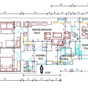 Prodaja, Zagreb, Centar, 3-soban stan, tramvaj zona