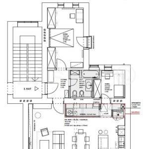 Prodaja, Zagreb, Donji grad, prekrasno uređen trosoban stan, 3.kat