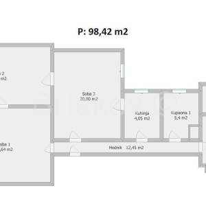 Prodaja, Zagreb, Donji grad, četverosoban stan, balkon