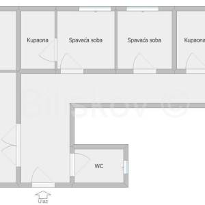 Prodaja, Zagreb, Donji grad, troetažan stan, terasa