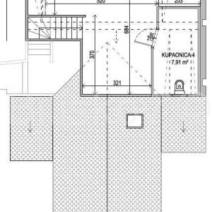 Prodaja, Zagreb, Donji grad, troetažan stan, terasa