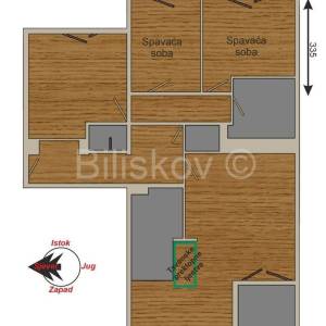 Prodaja, Zagreb, Trešnjevka, prekrasan trosoban stan, loggia