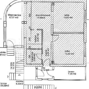 Prodaja, Zagreb, Trnava, samostojeća kuća sa 3 stana, garaža, 4 PM