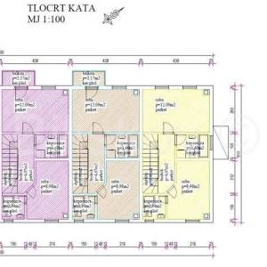 Prodaja,Hrvatski Leskovac,3 troetažna stana,ukupno 334.50 m2, roh bau 