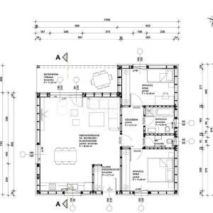 Prodaja,Labin,trosobna samostojeća kuća 102m2 s bazenom 32m2.