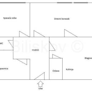 Prodaja,Zagreb,Trešnjevka stan 60m2 u visokom prizemlju.