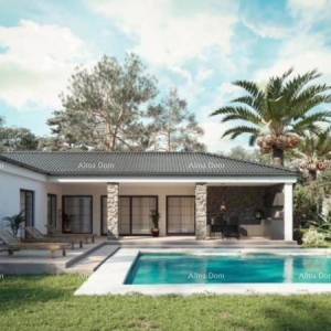 PRODAJE SE GRAĐEVINSKO ZEMLJIŠTE S PROJEKTOM – Barban (1.010 m²)