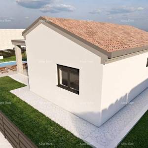 Prodaje se kuća prizemnica s bazenom u tijeku izgradnje