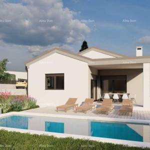 Prodaje se kuća prizemnica s bazenom u tijeku izgradnje