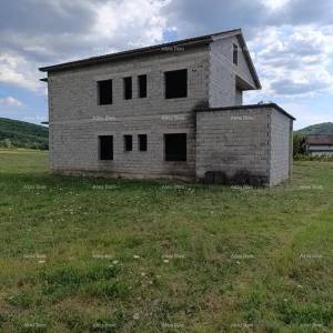 Prodaje se kuća u fazi izgradnje, blizu Lupoglava