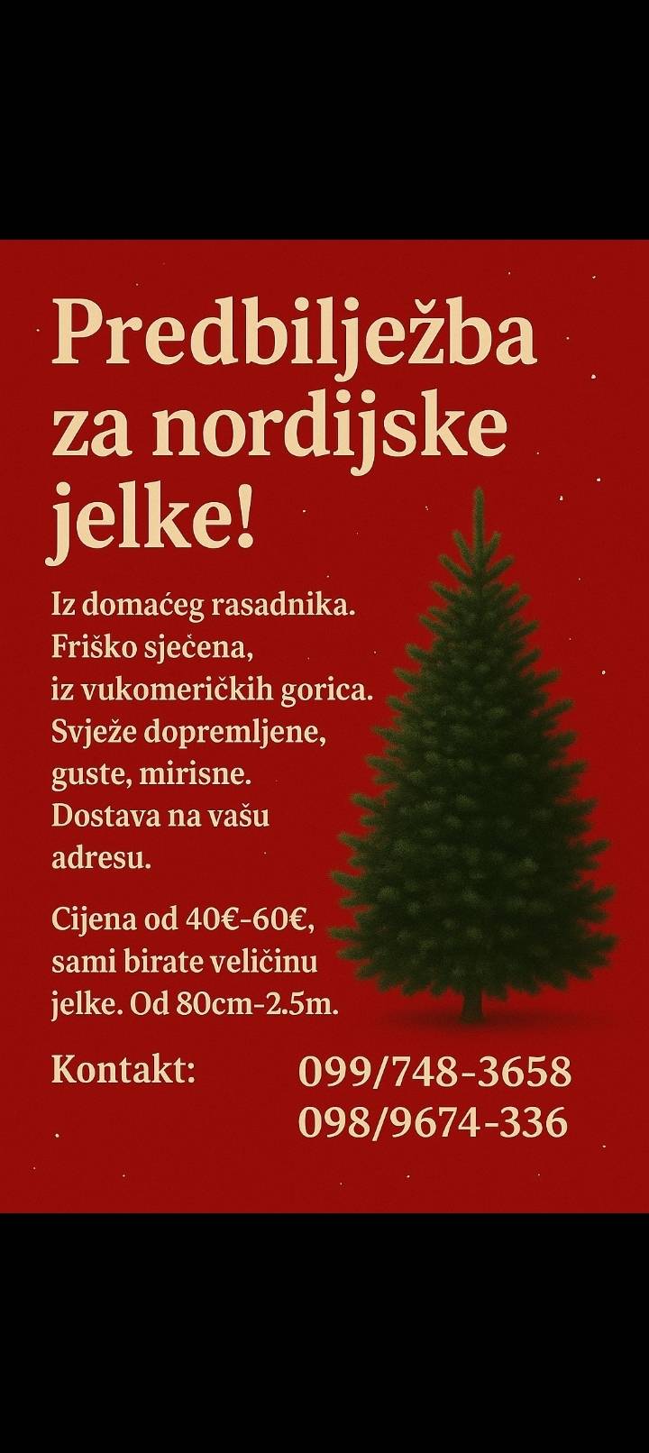 Prodajem nordijske jele