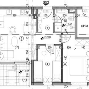 Pula, novi projekt! Višestambena, moderna zgrada s liftom, blizu centra. S52
