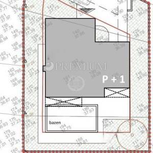 Punat – građevinsko zemljište 595 m² s idejnim projektom!