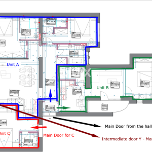 RIJEKA, CENTAR – Premium uređena nekretnina s tri zasebne jedinice i pogledom na cijeli Kvarner